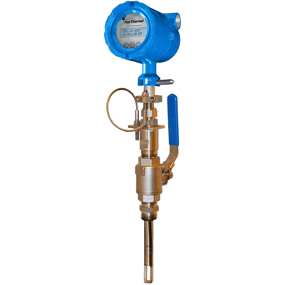 Fox Thermal Thermal Gas Mass Flow Meter, Model FT4A
